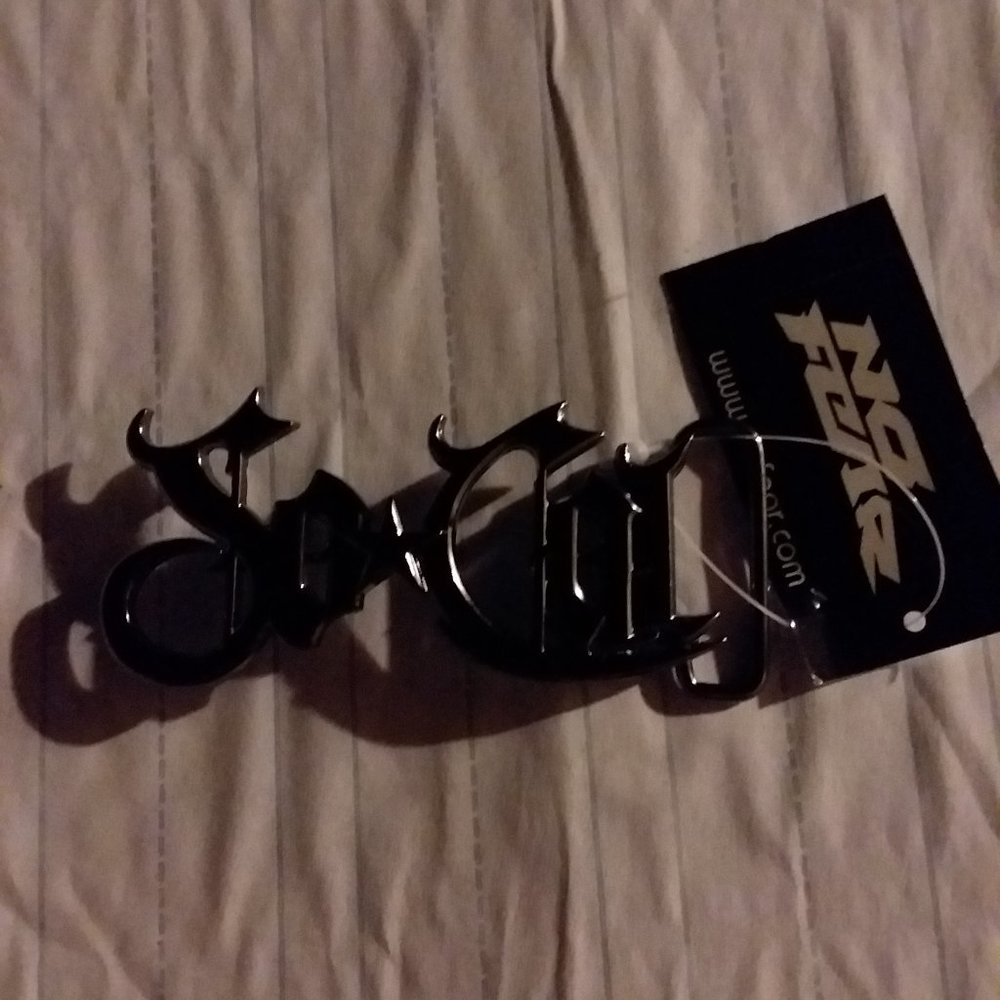 COPY - SoCal No Fear Belt Buckle